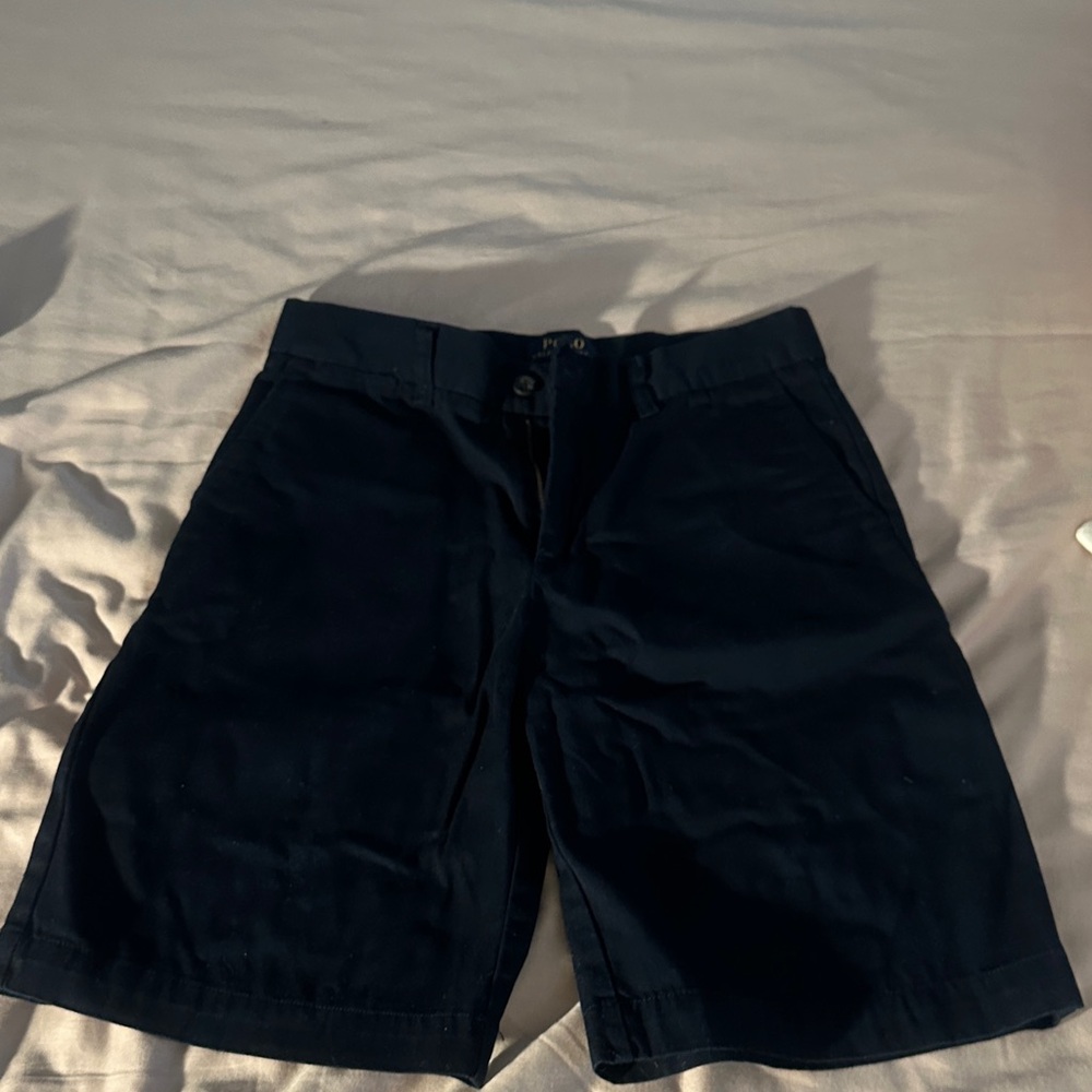 Big boys Classic Navy Cotton Shorts